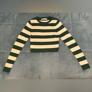 Zara Cropped Knit Long Sleeve